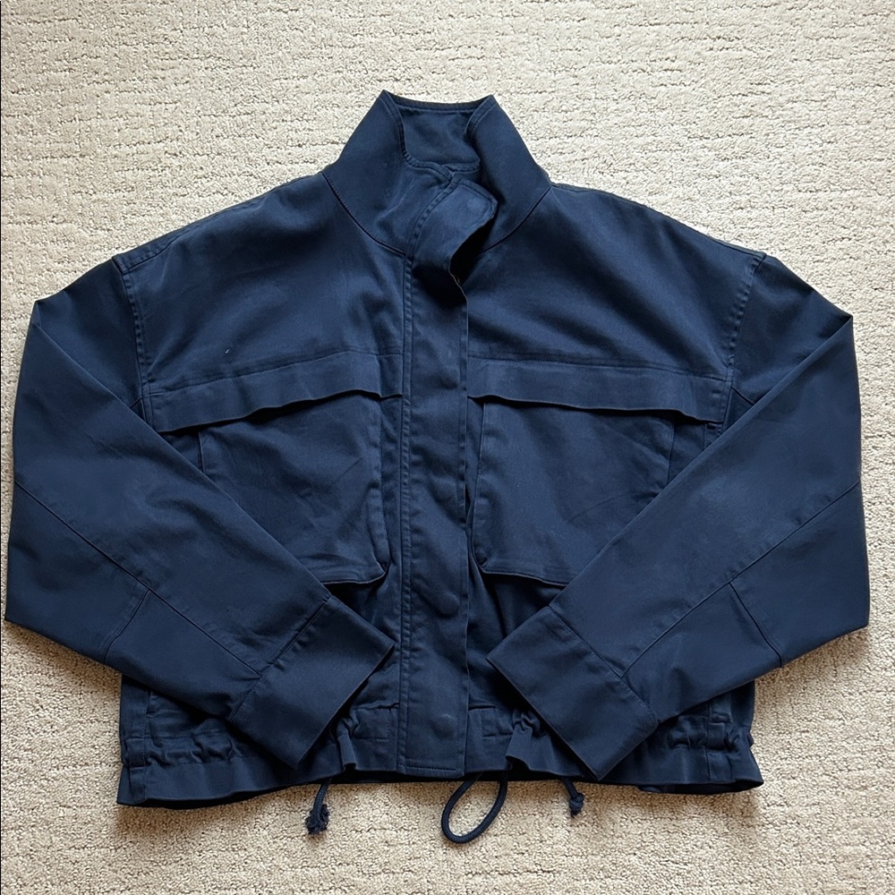 Caslon crop utility jacket